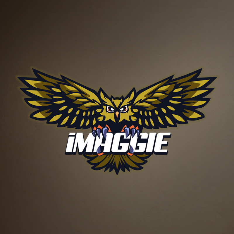 iMaggie Twitch Streamer Logo, Gamerlogo, streamerlogo,